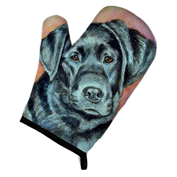 Carolines Treasures Black Labrador Oven Mitt 7177OVMT